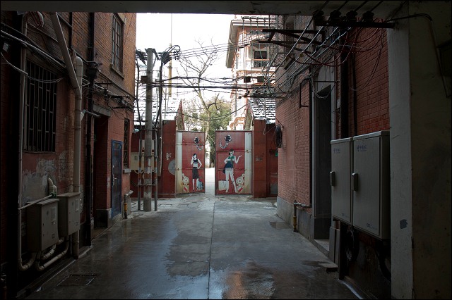 Shanghai alley. 