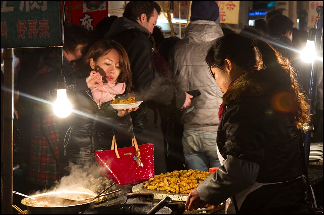 Friday night market, Shanghai, China.