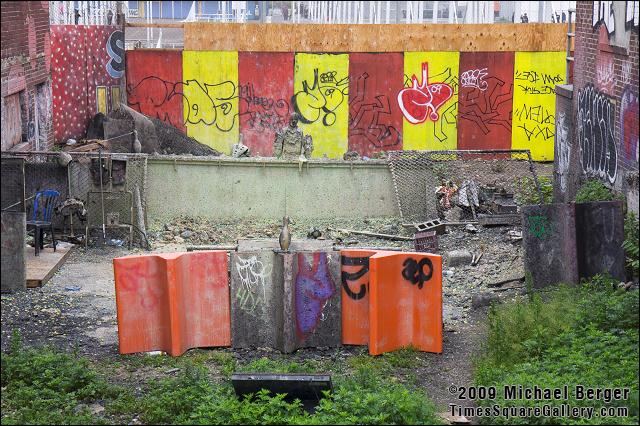 Shoot The Freak with paintballs on the Coney Island boardwalk.